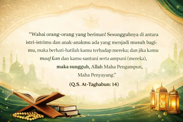 Makna Mendalam Q.S. At-Taghabun Ayat 14: Ketika Keluarga Menjadi Ujian