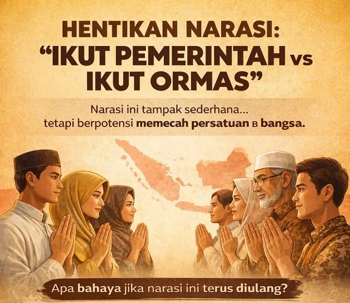 Tinggalkan Frase Ikut Pemerintah atau Ikut Muhammadiyah