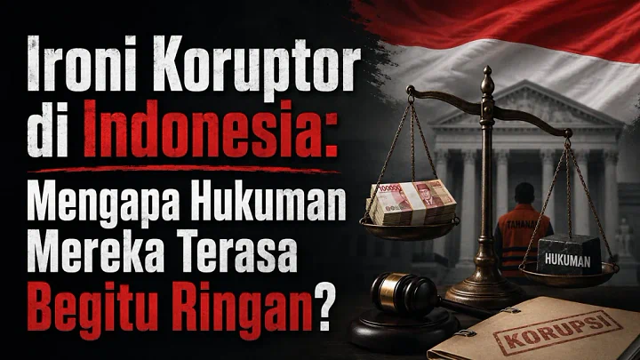 Ironi Koruptor di Indonesia: Mengapa Hukuman Mereka Terasa Ringan?