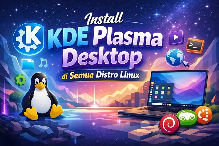 Install KDE Plasma di Semua Distro Linux • Panduan Lengkap 2026