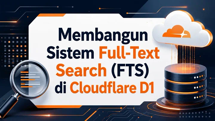 Tutorial: Membangun Full-Text Search (FTS) Cloudflare D1