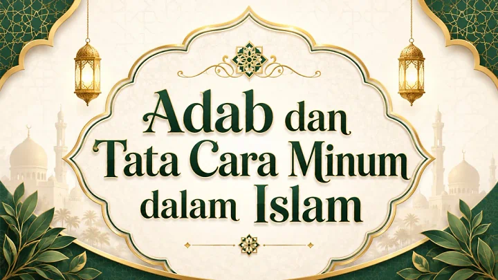 Adab Minum dalam Islam: Sunnah Sehat yang Mudah Ditiru
