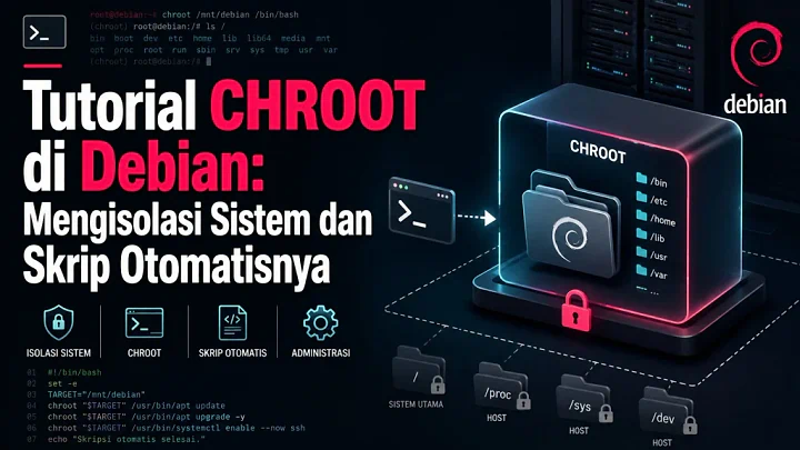Tutorial CHROOT di Debian: Konsep dan Skrip Otomatis
