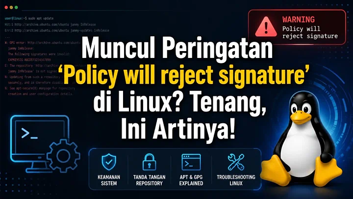 Solusi Pesan Policy Reject Signature di Sistem Linux