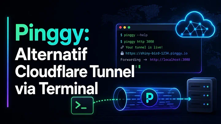 Pinggy: Alternatif Cloudflare Tunnel Paling Praktis via Terminal
