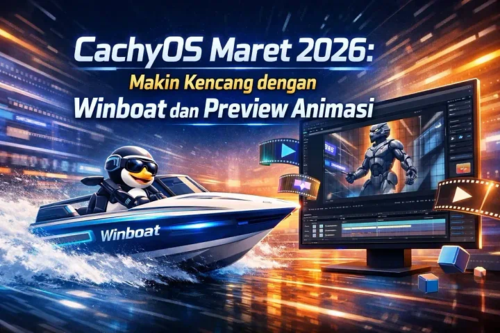 CachyOS Maret 2026 Rilis: Installer Animasi, Winboat, Handheld Makin Gahar