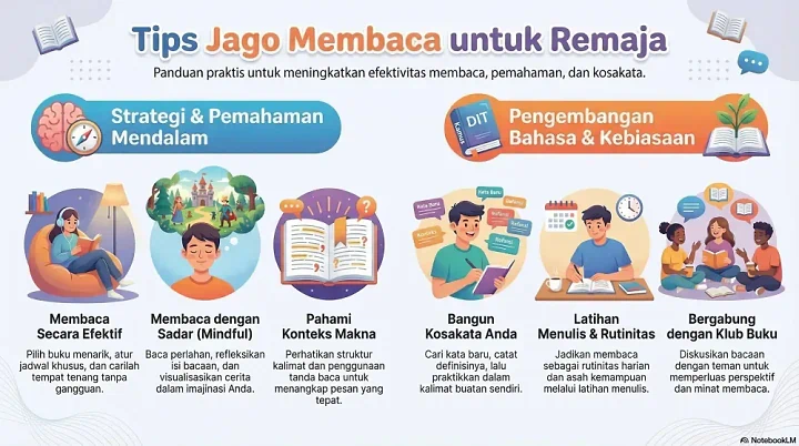 Cara Jago Bahasa Lewat Membaca: Tips Nambah Kosakata dan Mindful Reading