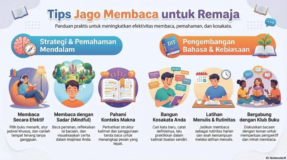 Cara Jago Bahasa Lewat Membaca: Tips Nambah Kosakata dan Mindful Reading