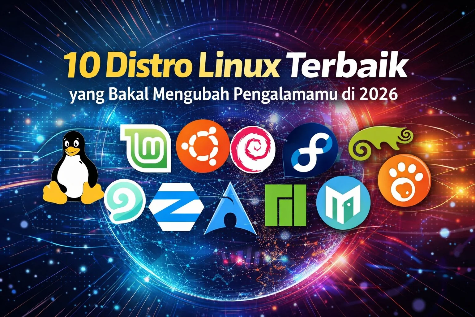 10 Distro Linux Terbaik yang Bakal Mengubah Pengalamanmu di 2026