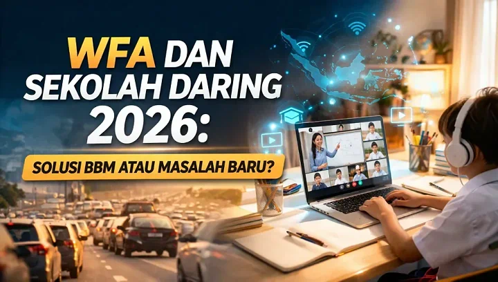 WFA dan Sekolah Daring 2026 Efektif atau Masalah Baru