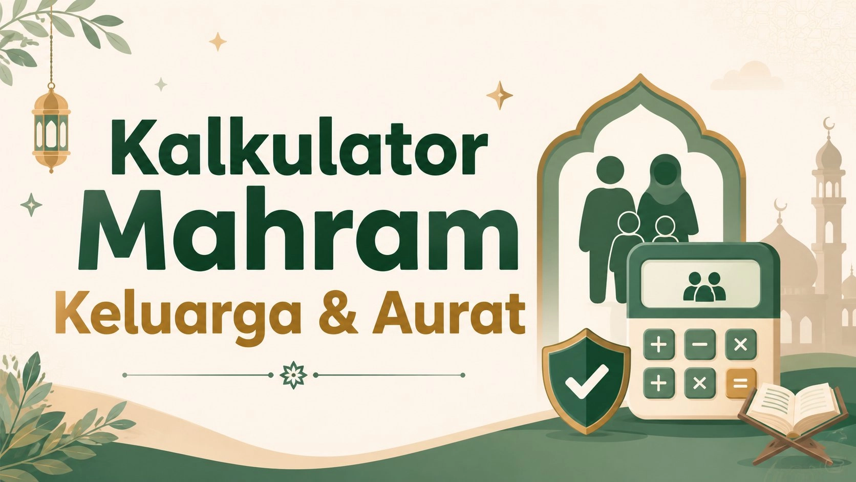 Kalkulator Mahram & Aurat Keluarga