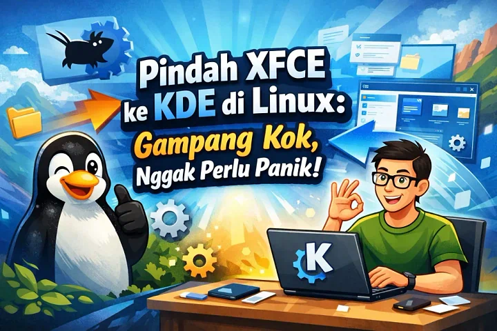 Pindah XFCE ke KDE di Linux: Gampang Kok, Tidak Perlu Panik! 🐧