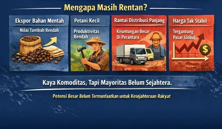 Paradoks Indonesia: Raksasa Komoditas Dunia yang Belum Sejahtera
