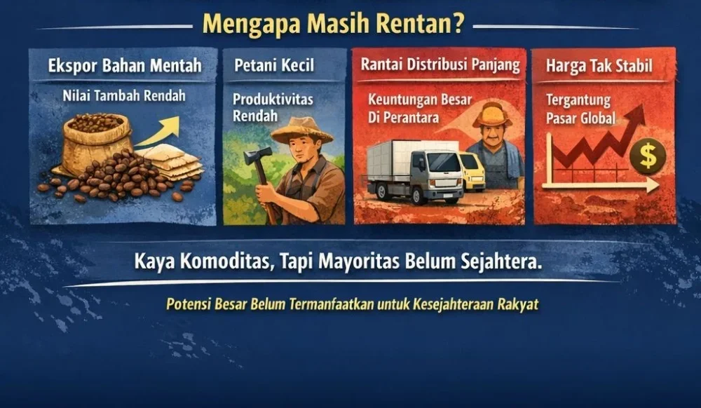 Petani Indonesia dan hasil bumi
