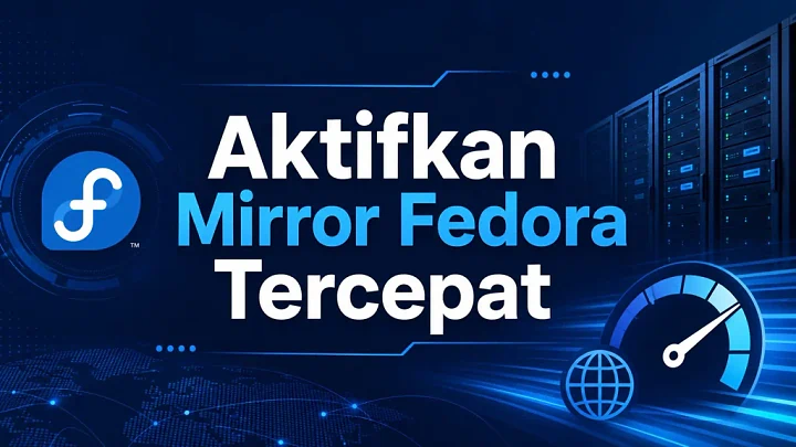 Cara Jitu Aktifkan Mirror Fedora Tercepat Lewat Skrip