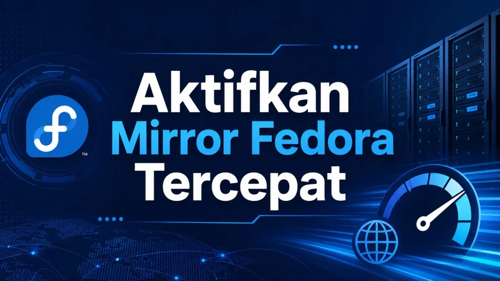 Cara Jitu Aktifkan Mirror Fedora Tercepat Lewat Skrip