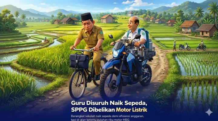 Anggaran Pendidikan untuk Motor Listrik MBG: Efisien atau Pemborosan?