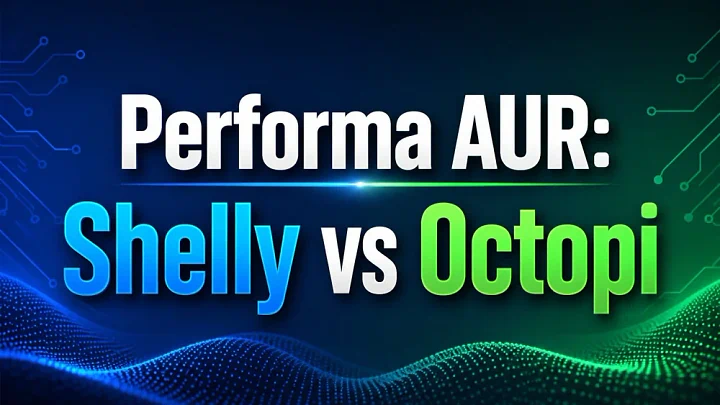 Performa AUR: Shelly vs Octopi di Arch Linux