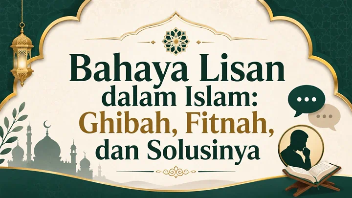 Bahaya Lisan dalam Islam: Ghibah, Fitnah, dan Solusinya