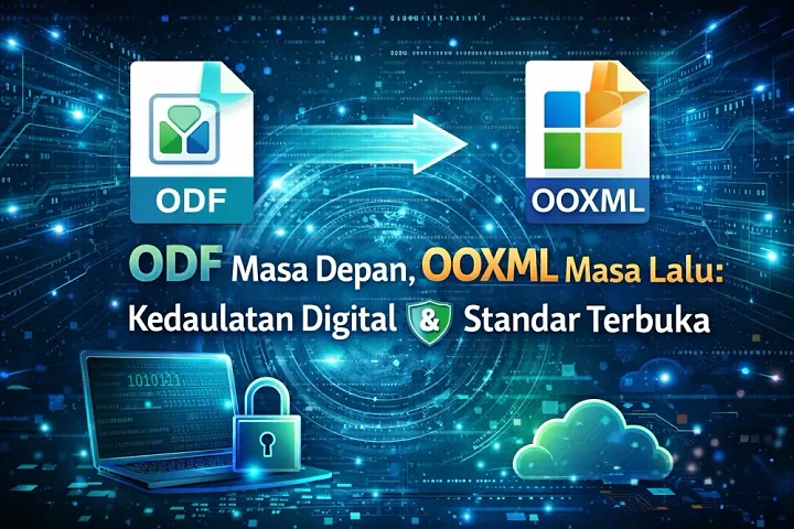 ODF Masa Depan, OOXML Masa Lalu: Kedaulatan Digital & Standar Terbuka