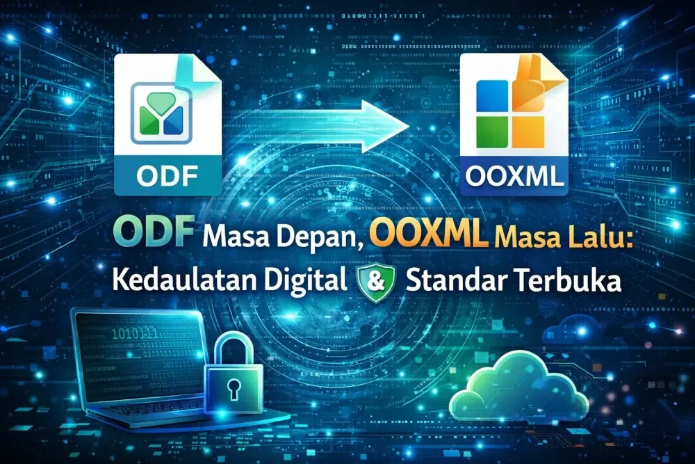 ODF Masa Depan, OOXML Masa Lalu: Kedaulatan Digital & Standar Terbuka