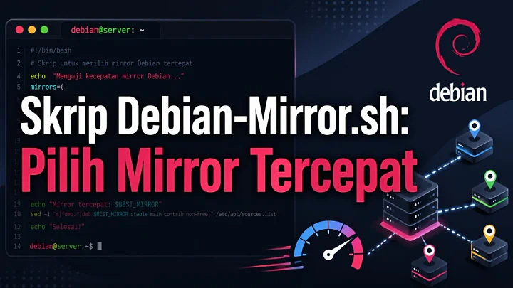 Skrip Debian-Mirror.sh: Optimasi Update Linux Tercepat