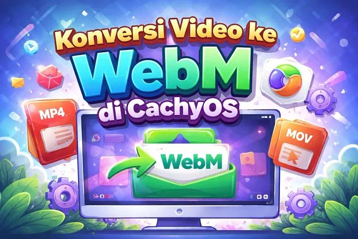 Konversi Video ke WebM di CachyOS – Skrip Otomatis dengan Bun
