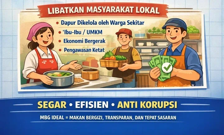 MBG: Membangun Sistem Makan Bergizi yang Segar, Efisien & Anti Korupsi