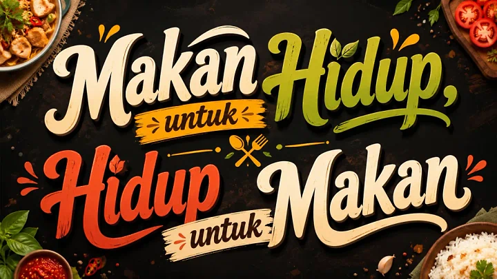 Makan untuk Hidup: Rahasia Seimbang Jasmani dan Rohani