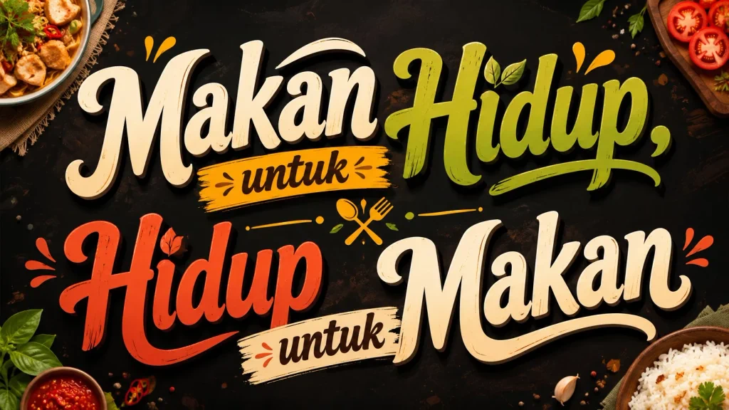 Makan untuk Hidup: Rahasia Seimbang Jasmani dan Rohani