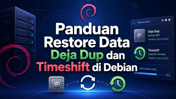 Panduan Restore Data Linux Pakai Deja Dup & Timeshift