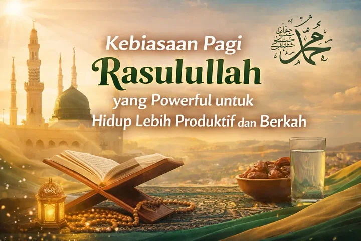 Kebiasaan Pagi Rasulullah yang Powerful untuk Hidup Lebih Produktif dan Berkah
