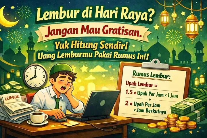 Cara Hitung Lembur Hari Raya: Cek Hak Anda Sesuai PP 35/2021