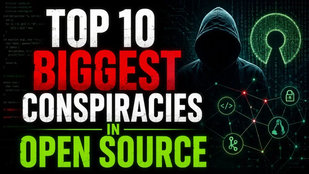 10 Konspirasi Terbesar di Dunia Open Source