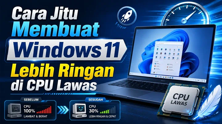 Cara Jitu Membuat Windows 11 Lebih Ringan di CPU Lawas