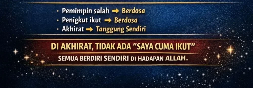 Refleksi setelah Ramadhan: lebih sadar memilih pemimpin