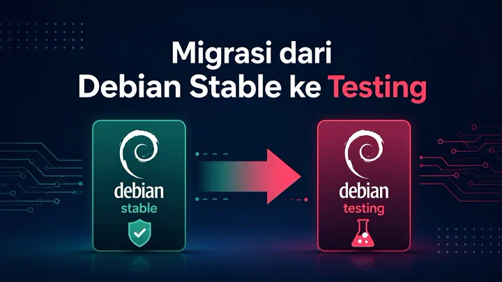 Cara Migrasi Debian Stable ke Testing (Bookworm ke Trixie) dengan Aman