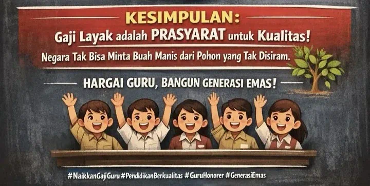 Gaji Layak Guru: Hadiah atau Prasyarat Kualitas Pendidikan?