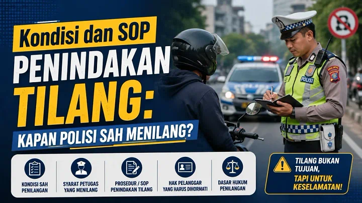 Kondisi dan SOP Penindakan Tilang: Kapan Polisi Boleh Menilang? 🚦🚔