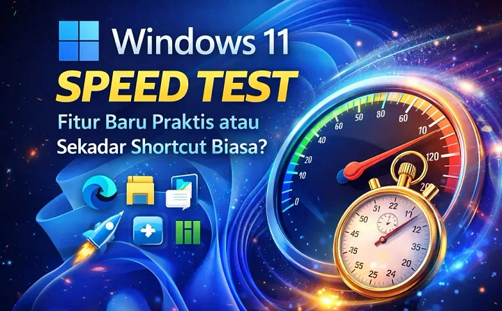 Windows 11 Speed Test 2026: Fitur Baru Praktis atau Sekadar Shortcut Biasa?