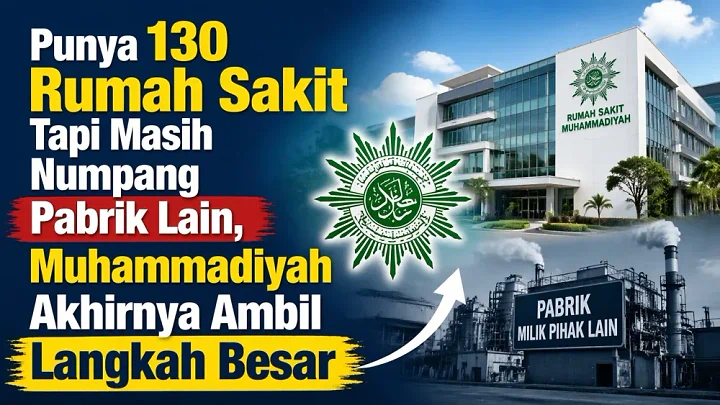 Punya 130 Rumah Sakit Tapi Masih Numpang Pabrik Lain, Muhammadiyah Akhirnya Ambil Langkah Besar