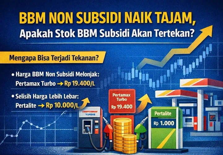 BBM Non Subsidi NAIK TAJAM, Apakah STOK BBM Subsidi Akan TERTEKAN?