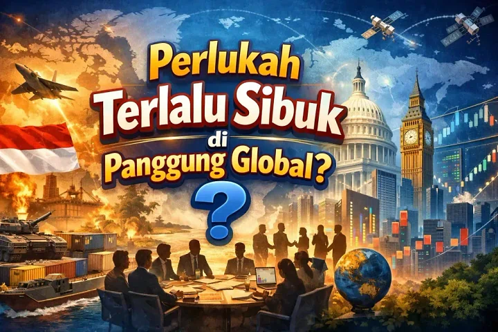 Opini: Ketika Rumah Sendiri Belum Beres, Perlukah Terlalu Sibuk di Panggung Global?