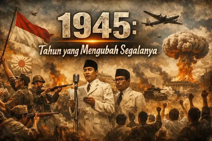Catatan Real-Time 1945: Dari Reruntuhan Nazi hingga Fajar Bom Atom
