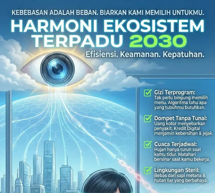 AGENDA 2030: The Grand Convergence - Bagaimana Sepiring Nasi Gratis Menjadi Kunci proses hukum Digital Anda
