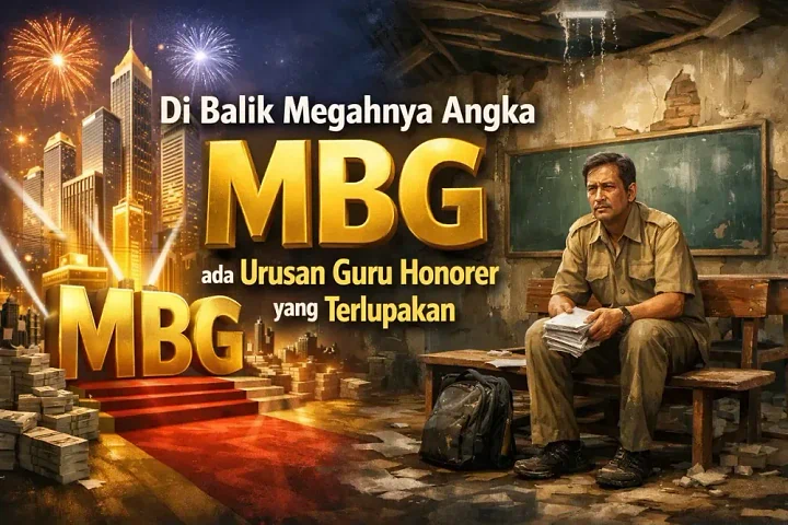 Ironi MBG dan Nasib Guru Honorer: Di Balik Megahnya Angka, Ada Tangisan yang Tak Terdengar