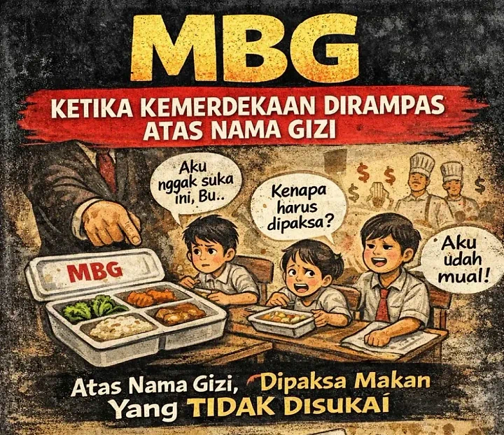 MBG: Ketika Kemerdekaan Dirampas Atas Nama Gizi - Analisis Kritis Program Makanan Bergizi Gratis