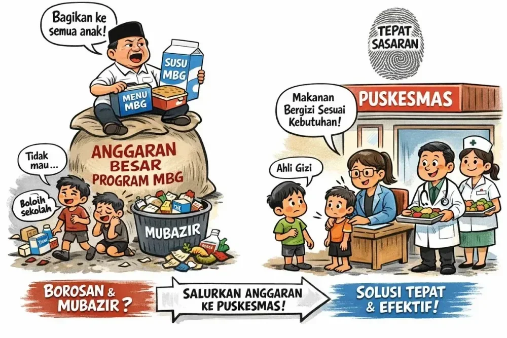 Ilustrasi Program Makan Bergizi Gratis