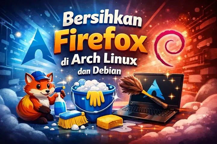 Cara Membersihkan Cache dan Optimasi Firefox Linux Debian dan Arch
