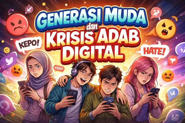 Generasi Muda dan Krisis Adab Digital: Tantangan Karakter di Era Viral